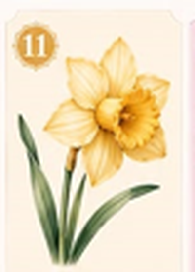 A yellow daffodil flower